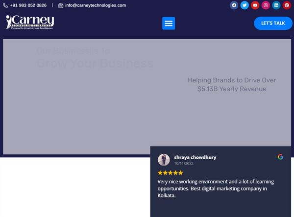 Carney Technologies Services - Top - Notch Digital Marketing Agency Kolkata